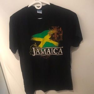 Stunning Sun Island Premium Cotton Tshirt w/ Gorgeous Jamaica Print 🇯🇲